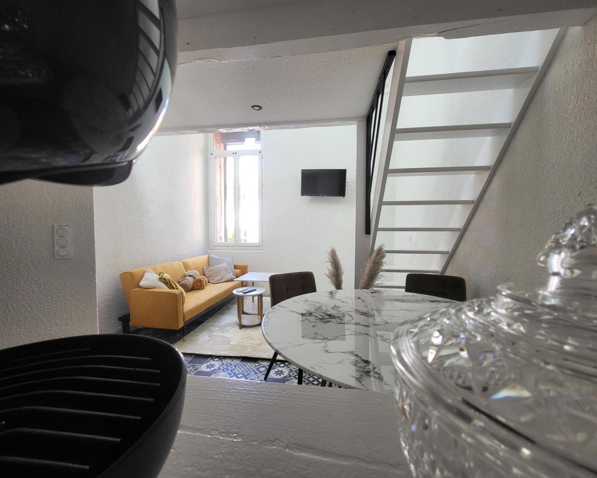Apartamento Agence Du Sacre Coeur Immobilier Perpiñán Habitación foto